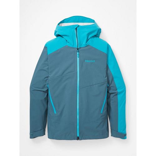 Marmot EVODry Clouds Rain Jacket For Mens Blue Grey UPE375964